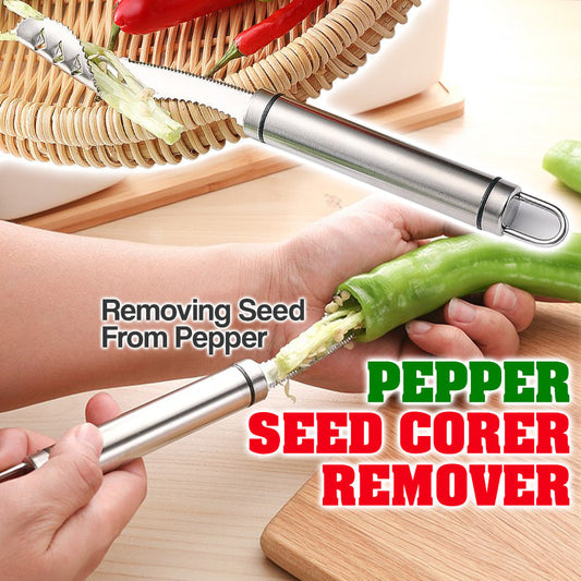 ✨Pepper Seed Corer Remover--🥒köp 2 få 1 gratis